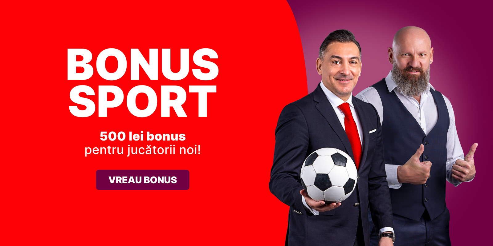 Bonus de bun venit pe Sport - 500 lei pentru jucătorii noi - Superbet